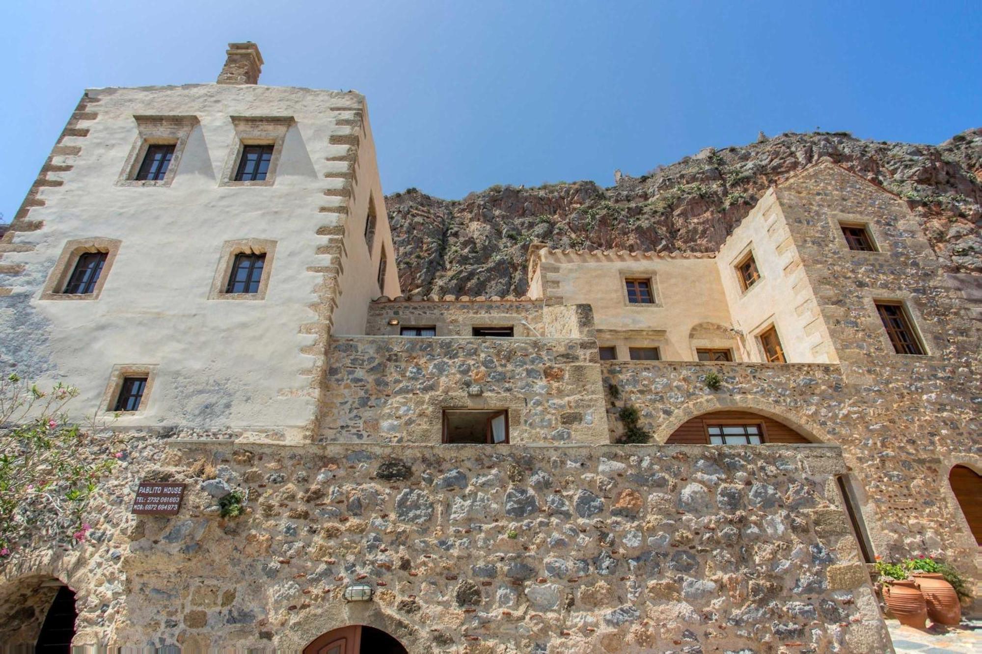 Pablito House-Seaview Monemvasia Nests Ngoại thất bức ảnh
