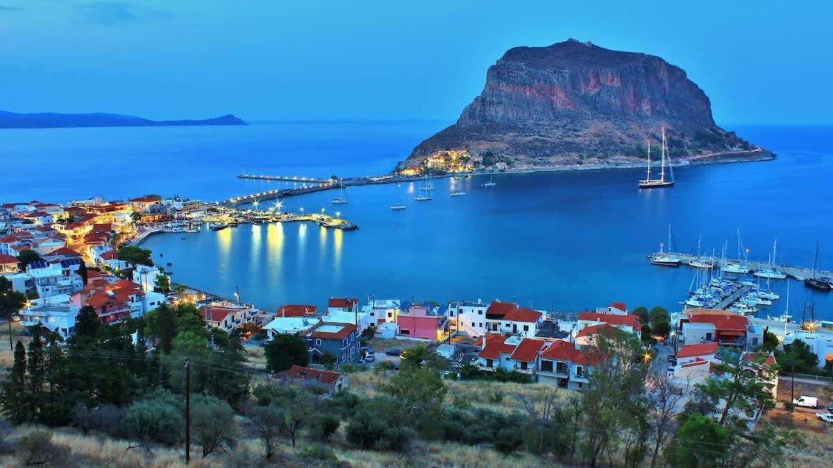 Pablito House-Seaview Monemvasia Nests Ngoại thất bức ảnh